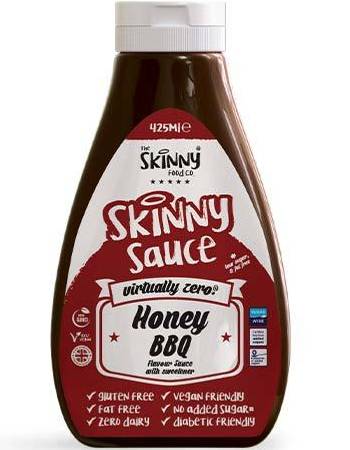 THE SKINNY FOOD CO HONEY BBQ SAUCE 425ML