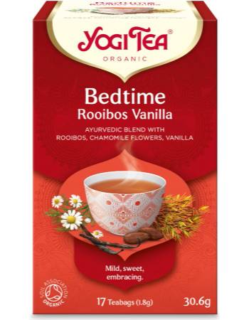 YOGI TEA BEDTIME ROOIBOS VANILLA (17 TEABAGS)