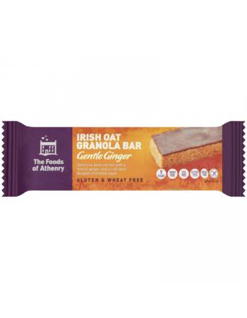 THE FOODS OF ATHENRY GENTLE CHOCOLATE GINGER GRANOLA BAR 55G