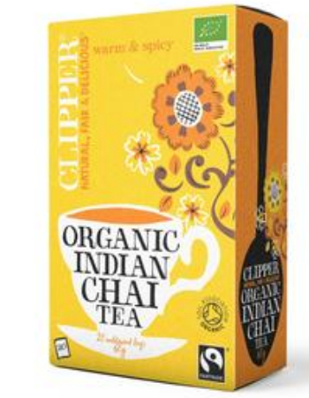 CLIPPER INDIAN CHAI TEA 20 BAGS