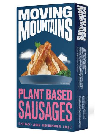 MOVING MOUNTAINS SAUSAGES 228G