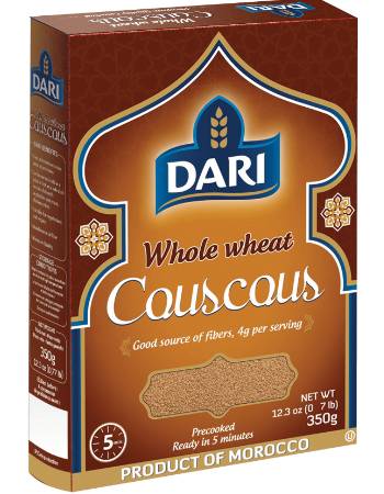 DARI WHOLE WHEAT COUSCOUS 500G