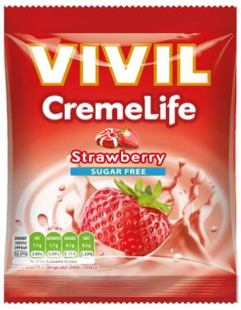 VIVIL CREME LIFE STRAWBERRY 60G