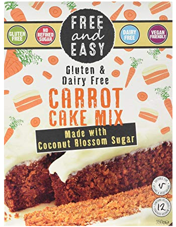 FREE & EASY CARROT CAKE MIX 350G