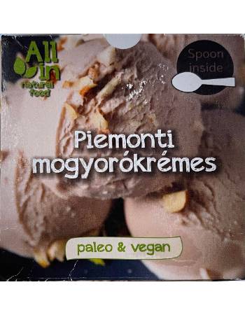 ALL IN NATURAL FOOD PIEDMONT HAZELNUT ICE CREAM 120G