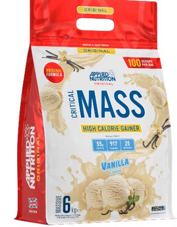 APPLIED NUTRITION CRITICAL MASS VANILLA 6KG