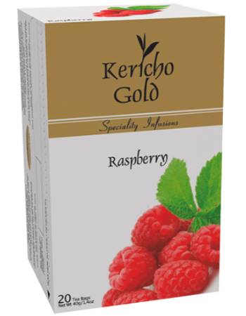 KERICHO GOLD RASPBERRY TEA  (20 TEA BAGS)