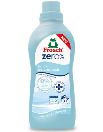 FROSCH FABRIC SOFTNER ZERO 0% 750ML