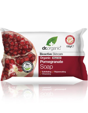 DR ORGANIC POMEGRANATE SOAP 100G