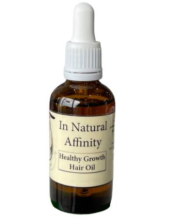 HEALTHY GROWTH HAIR OIL 50ML CASTOR OIL  WITH PEPPERMINT & ROSEMARY OIL | EXCLUSIVELY AVAILABLE AT NUTRITION EMPIRE