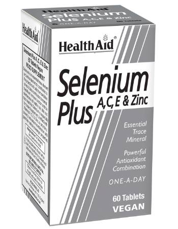 HEALTH AID SELENIUM PLUS 60 TABLETS