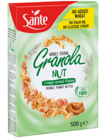 SANTE GRANOLA NUT MEUSLI 500G