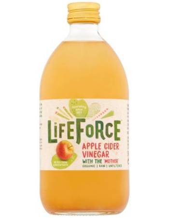 LIFEFORCE APPLE CIDER VINEGAR WITH THE MOTHER 500ML