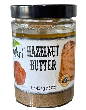 OSKRI PURE HAZELNUT BUTTER 500G