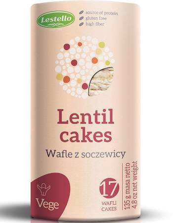 LESTELLO LENTIL CAKES 130G