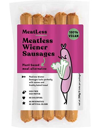 PLENTY REASONS MEATLESS WIENER SAUSAGE 200G