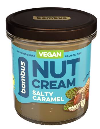 BOMBUS NUTS SPREAD SALTY CARAMEL 300G