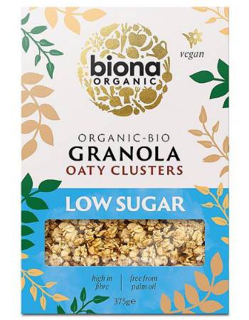 BIONA ORGANIC GRANOLA OATY CLUSTERS 375G | VERY LOW SUGAR