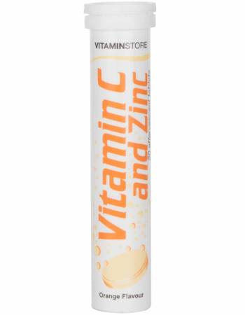 VITAMINSTORE VITAMIN C 1000MG + ZINC EFFERVESCENT