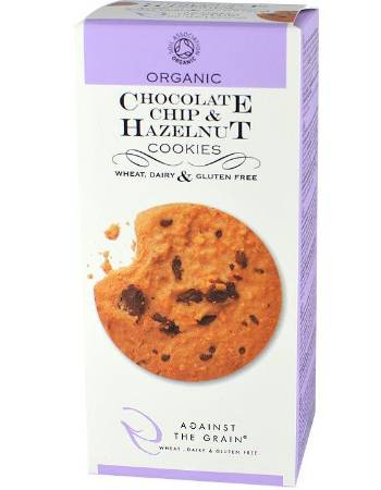 AGAINST THE GRAIN CHOCOLATE CHIP HAZELNUT COOKIES 150G