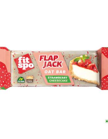FITSPO FLAPJACK STRAWBERRY CHEESE CAKE 100G