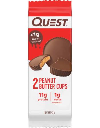 QUEST NUTRITION PEANUT BUTTER CUPS 42G