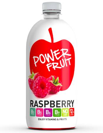 POWER FRUIT RASPBERRY VITAMIN DRINK 750ML