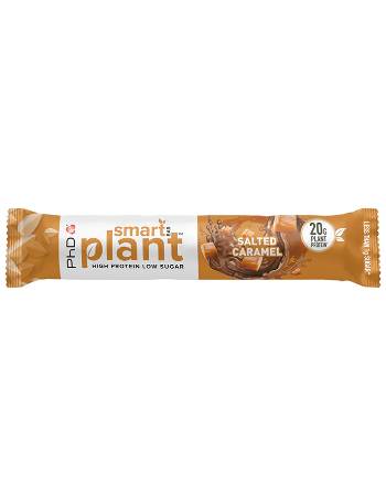 PHD SMART PLANT SALTED CARAMEL BAR 64G