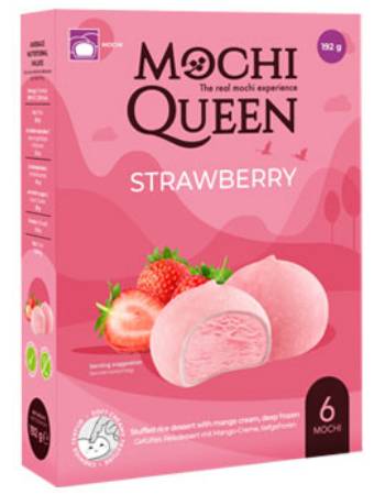 MOCHI QUEEN ICE CREAM 192G | STRAWBERRY