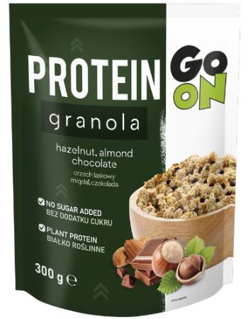 GO ON PROTEIN GRANOLA HAZELNUT ALMOND AND CHOCOLATE 300G