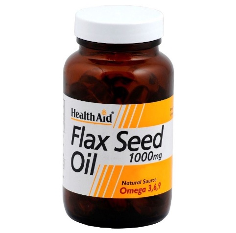 HEALTH AID FLAXSEED OIL 60 CAPSULES