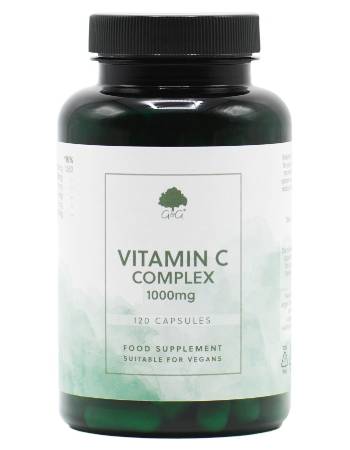G&G VITAMIN C 1000MG COMPLEX 120 TABLETS / 2 EURO OFF