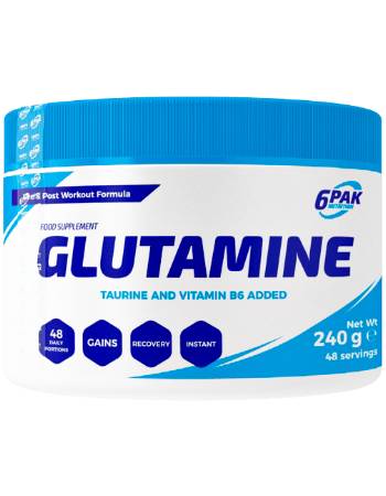 6PAK GLUTAMINE 240G