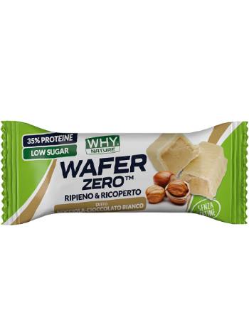 WHY NATURE WAFER ZERO WHITE CHOCOLATE HAZELNUT 35G