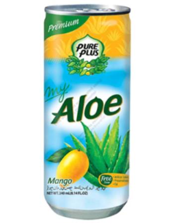 PURE PLUS ALOE VERA DRINK MANGO 240ML