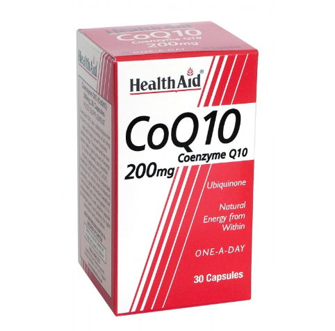 HEALTH AID COQ10 COENZYME 200MG 30 CAPSULES