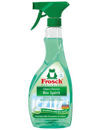 FROSCH GLASS CLEANER (ALCOHOL) SPRAY 500ML