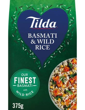 TILDA BLENDS BASMATI & WILD RICE 375G (SPECIAL OFFER 1 EURO OFF)