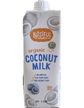 BLISSFUL ORGANIG COCONUT MILK 1L