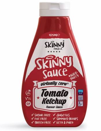 THE SKINNY FOOD CO TOMATO KETCHUP 425ML