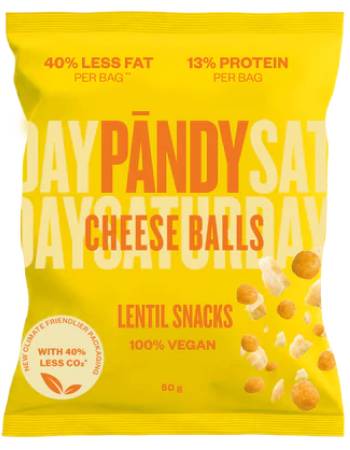 PANDY CHEESE BALLS LENTIL SNACKS 50G