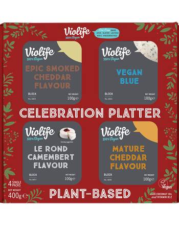 VIOLIFE VEGAN CELEBRATION PLATTER (4 X 100G)