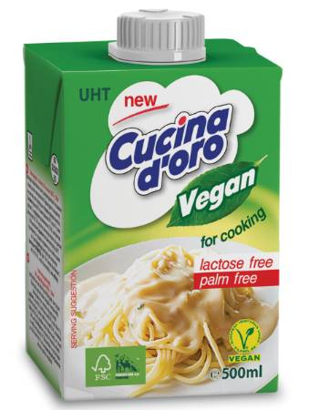 CUCINA D'ORO VEGAN COOKING CREAM 500ML