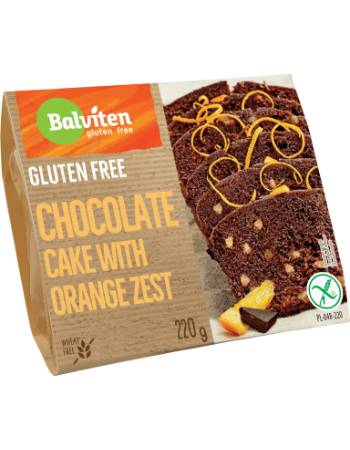 BALVITEN CHOCOLATE ORANGE ZEST CAKE 220G