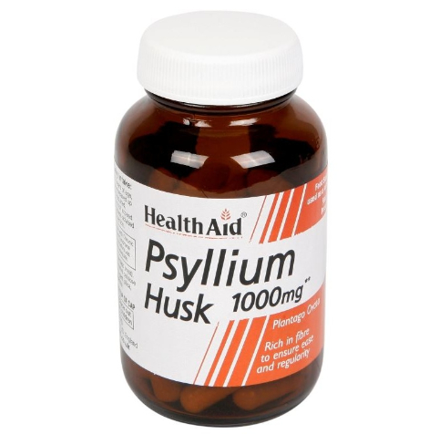 HEALTH AID PSYLLIUM HUSK 1000MG 60 VEGICAPS