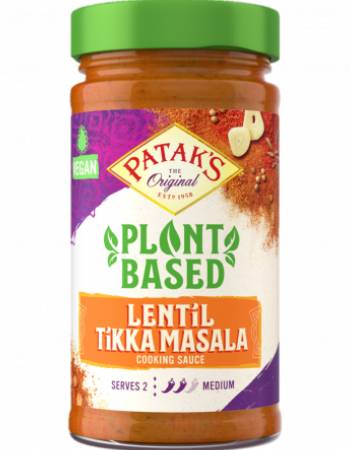 PATAKS PLANT BASED LENTIL TIKKA MASALA COOKING SAUCE 345G