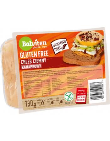 BALVITEN BROWN BREAD SLICE 190G