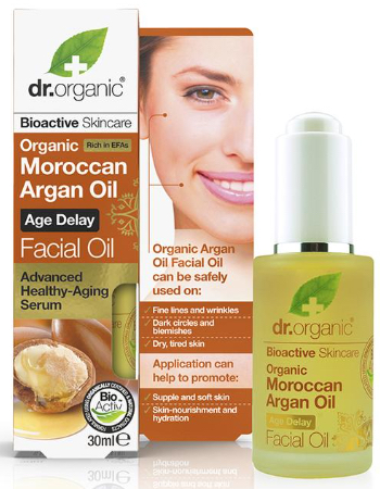 DR ORGANIC MOROCCAN ARGAN  FACIAL OIL 30ML