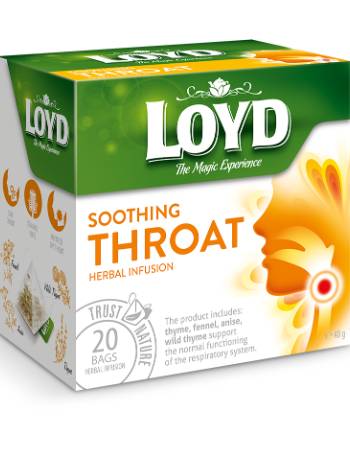 LOYD SOOTHING THROAT TEA (20 BAGS)