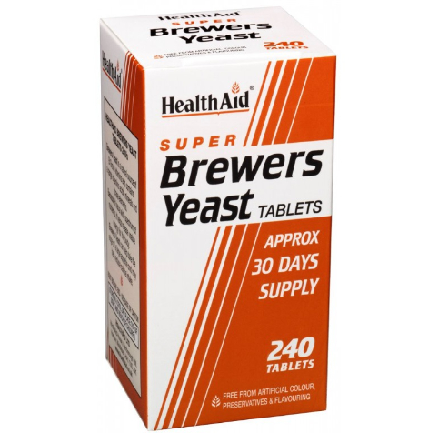 HEALTH AID BREWERS YEAST 240 TABLETS